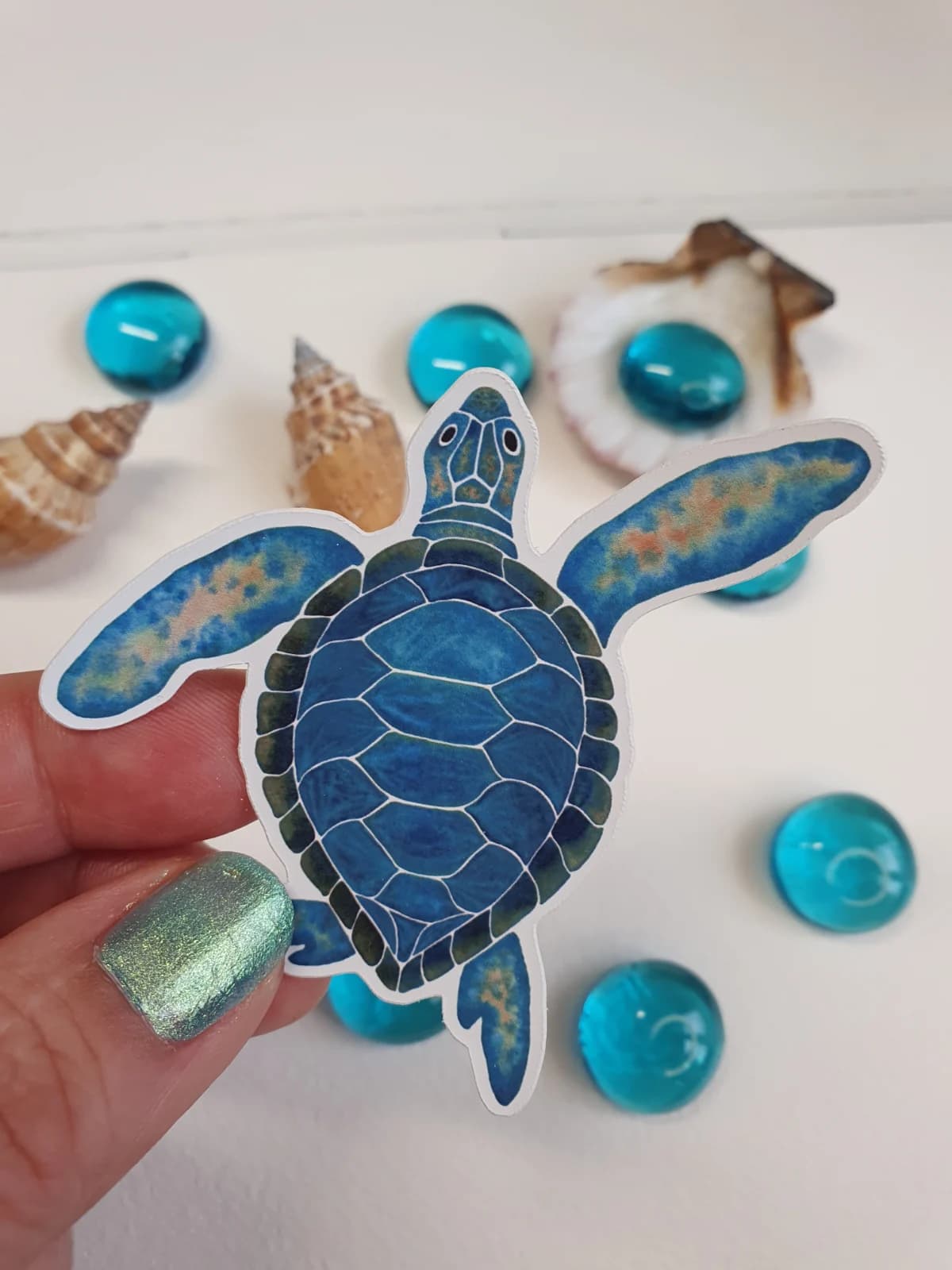 Sticker tortue marine